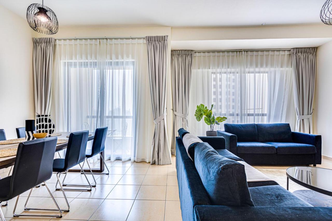 Wonderful Apartment Near The Beach Sadaf Jbr Dubai Luaran gambar