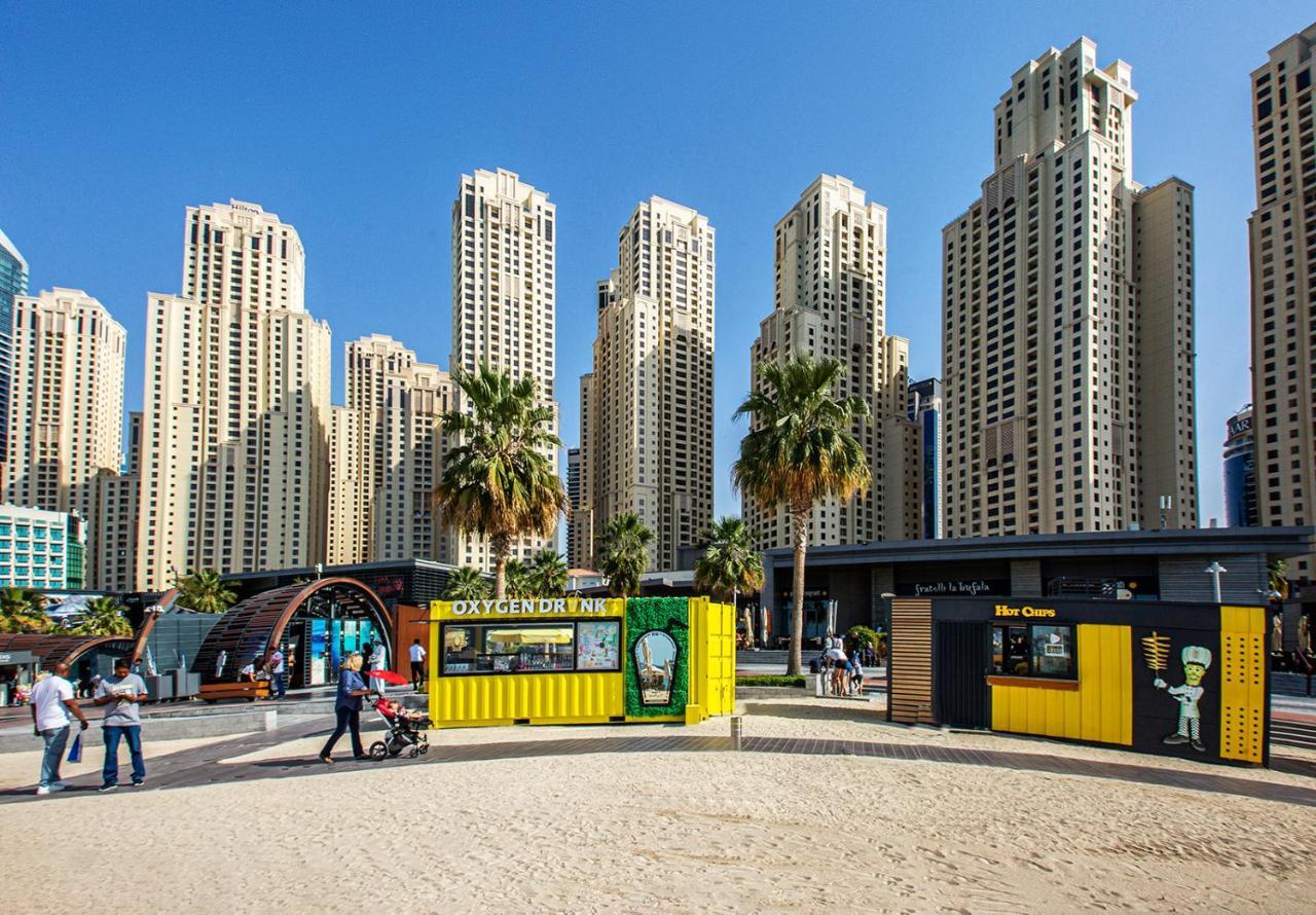 Wonderful Apartment Near The Beach Sadaf Jbr Dubai Luaran gambar